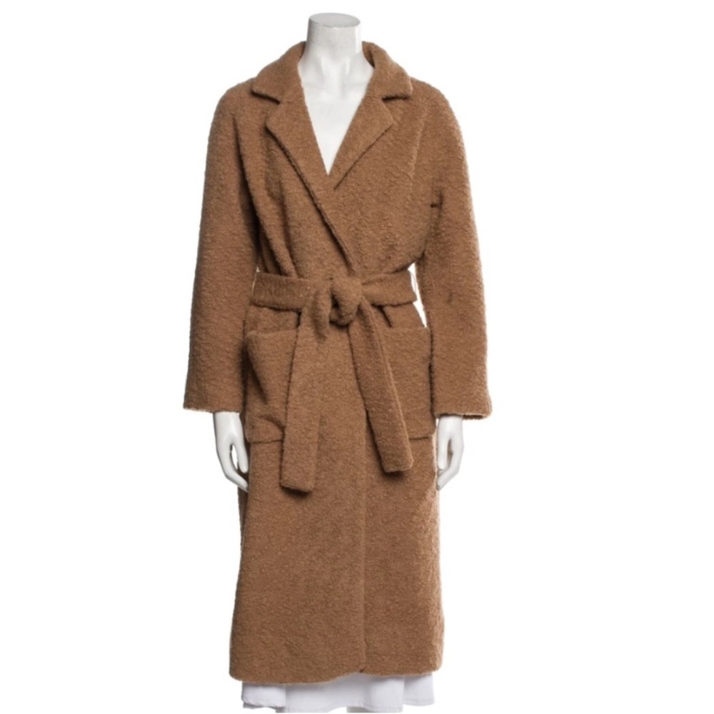 Ganni Women's Tan Teddy Jacket